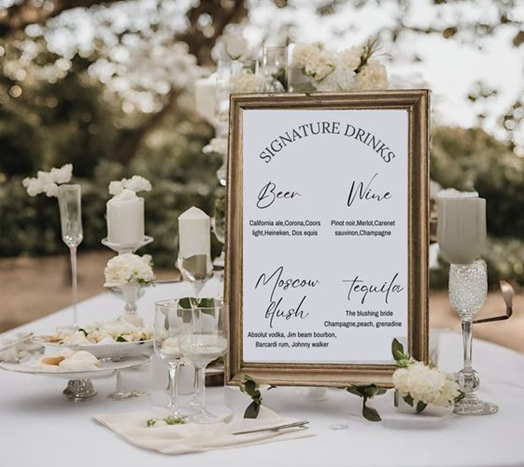 Menu & Beverage Planning