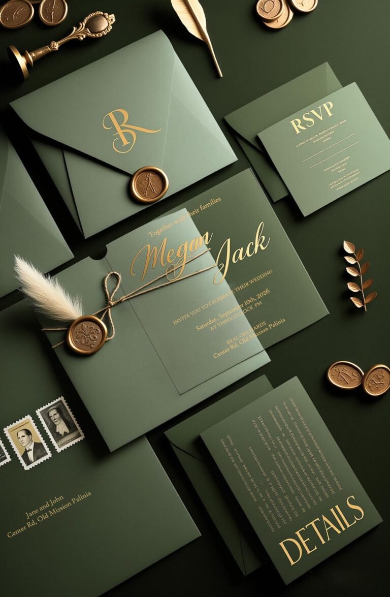 Wedding Invitations That Set the Perfect Tone